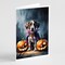 Edge Collections - 5" x 7" - Multicolor - German Shorthaired Pointer Halloween Greeting Cards - 8 Pieces